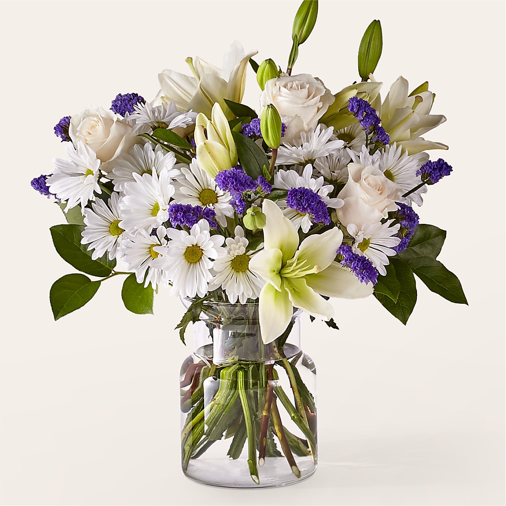 Beyond Blue Bouquet – Seasons Design Studio-fmi, Houston TX