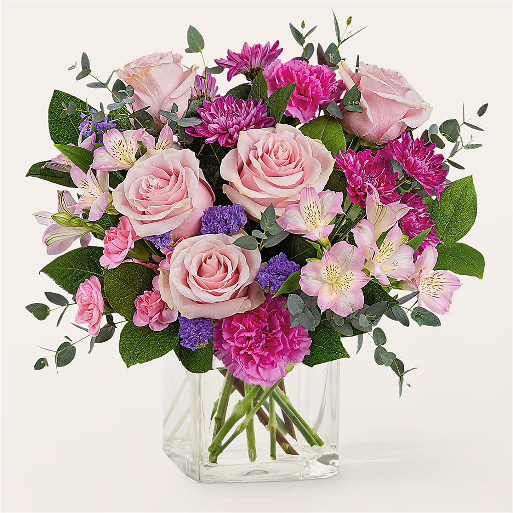 Rosy Radiance Bouquet – Seasons Design Studio-fmi, Houston TX