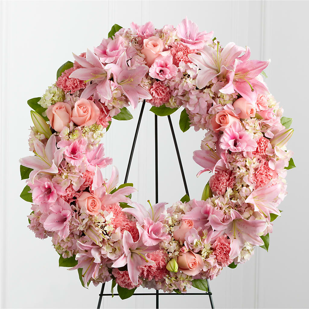 Loving Remembrance Wreath – Seasons Design Studio-fmi, Houston TX
