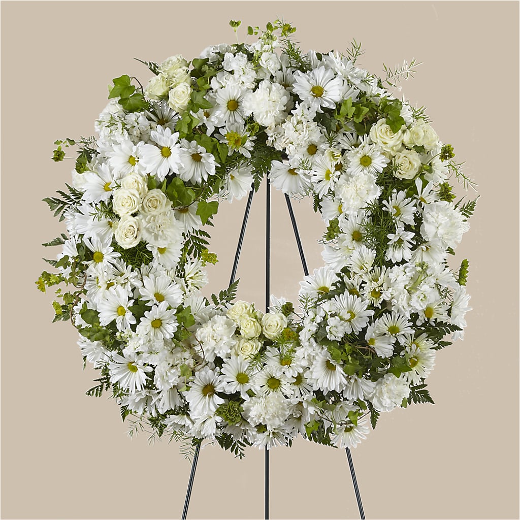 Faithful Wishes Wreath – Seasons Design Studio-fmi, Houston TX