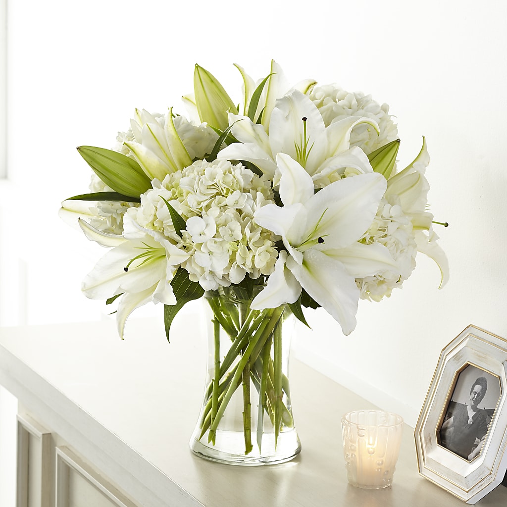 Compassionate Lily Bouquet – Seasons Design Studio-fmi, Houston TX