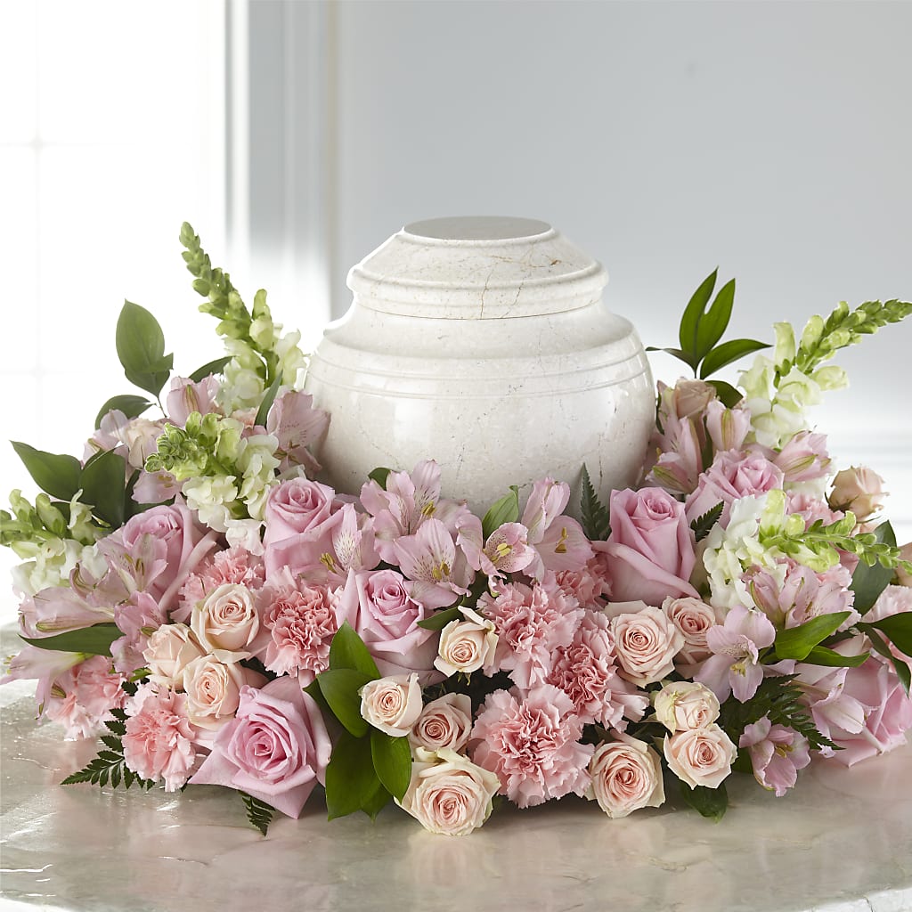 Blooms of Hope Cremation Adornment – Seasons Design Studio-fmi, Houston TX
