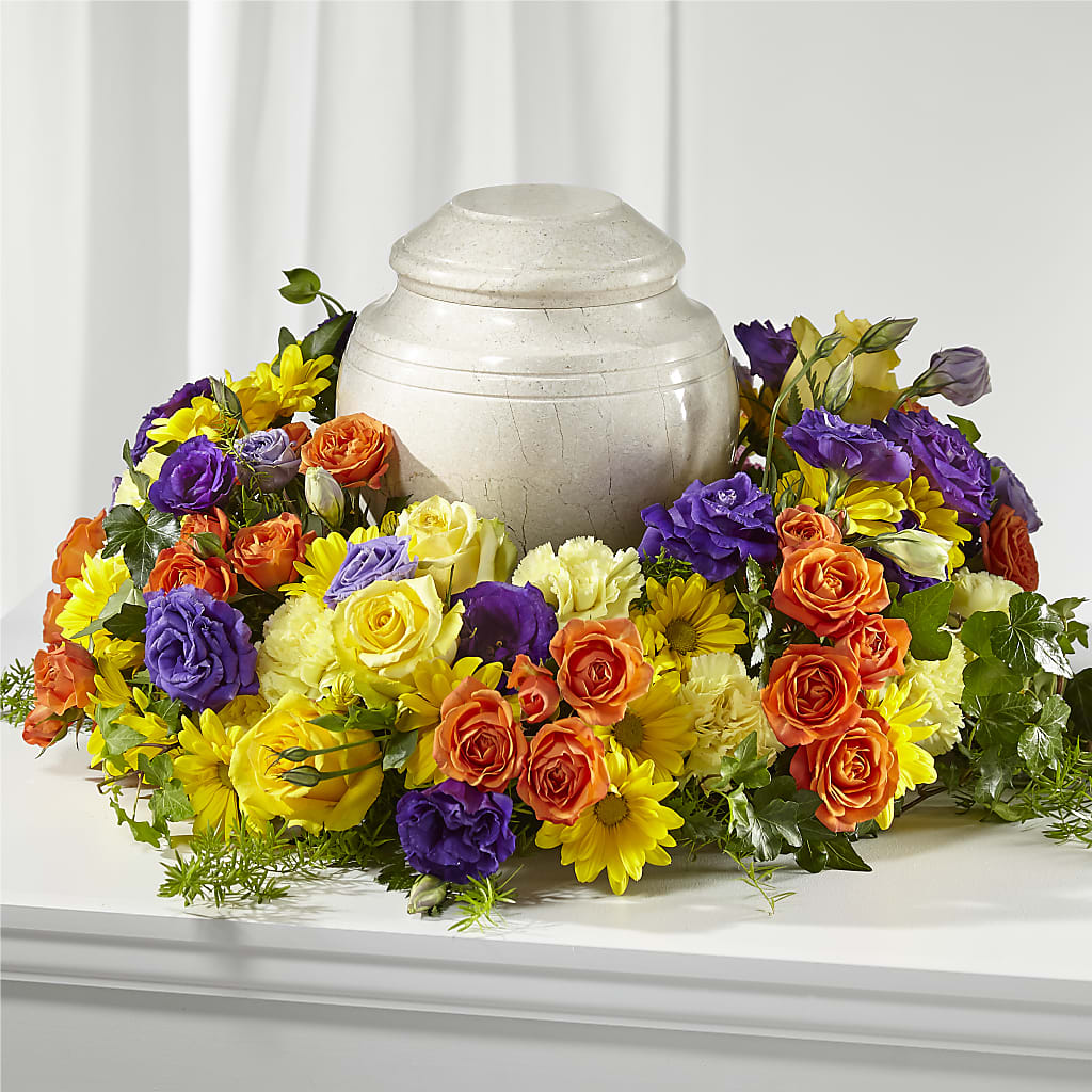 Blossoms of Remembrance Cremation Adornment – Seasons Design Studio-fmi, Houston TX