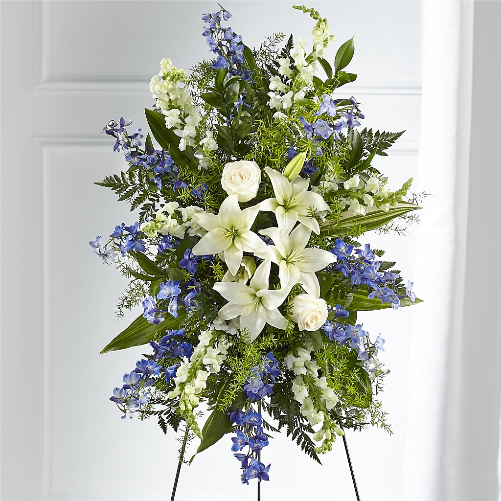 Faithful Friend Standing Spray – Seasons Design Studio-fmi, Houston TX