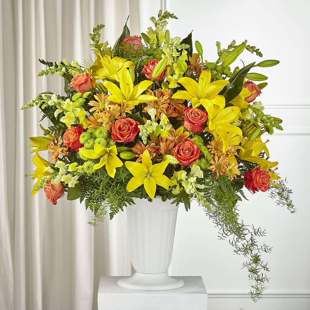 Fall Sentiments Arrangement – Seasons Design Studio-fmi, Houston TX