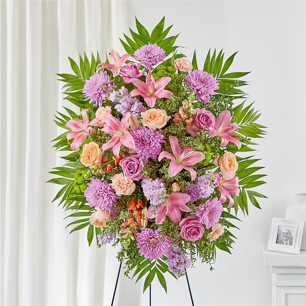 Love & Light Standing Spray – Seasons Design Studio-fmi, Houston TX