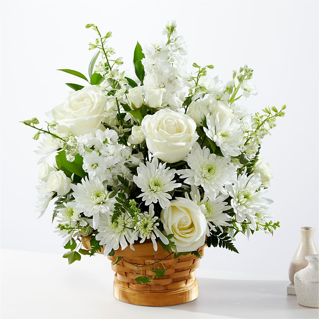Heartfelt Condolences Arrangement – Seasons Design Studio-fmi, Houston TX