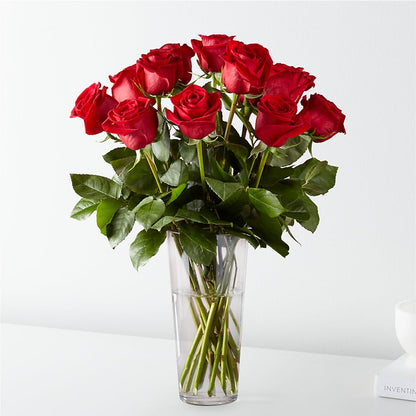 Long Stem Red Rose Bouquet –  Seasons Design Studio-fmi, Houston TX
