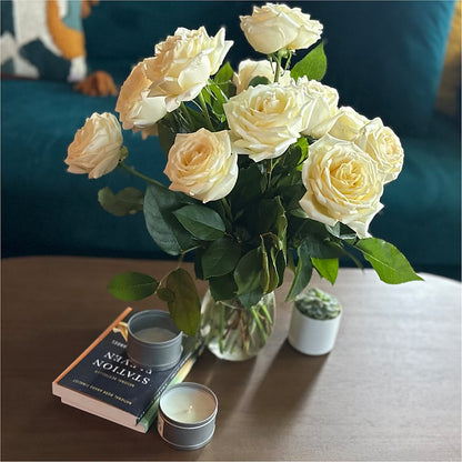 Long Stem Yellow Rose Bouquet –  Seasons Design Studio-fmi, Houston TX