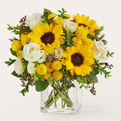 Luminous Morning Bouquet –  Seasons Design Studio-fmi, Houston TX
