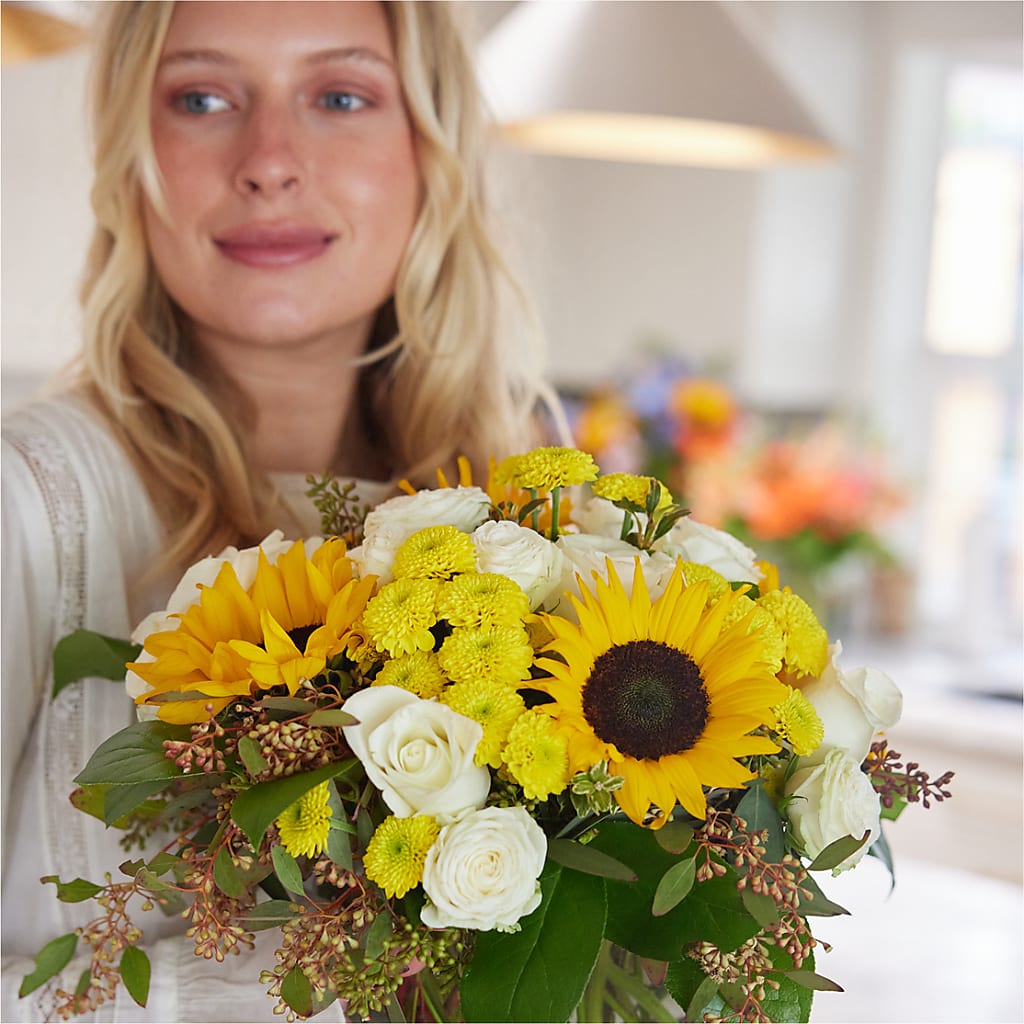 Luminous Morning Bouquet –  Seasons Design Studio-fmi, Houston TX