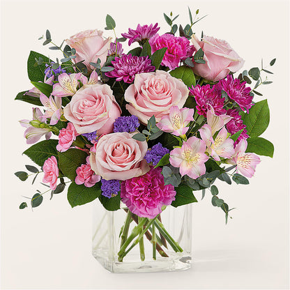 Rosy Radiance Bouquet –  Seasons Design Studio-fmi, Houston TX