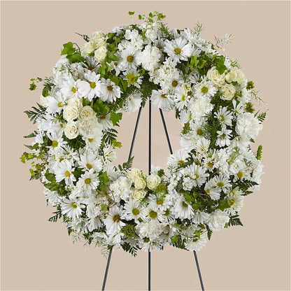 Faithful Wishes Wreath –  Seasons Design Studio-fmi, Houston TX