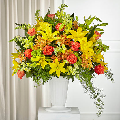 Fall Sentiments Arrangement –  Seasons Design Studio-fmi, Houston TX