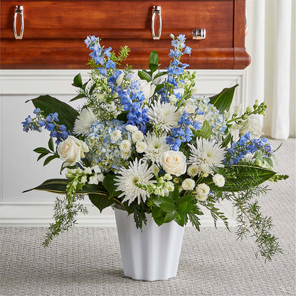 Everlasting Memories Floor Basket –  Seasons Design Studio-fmi, Houston TX